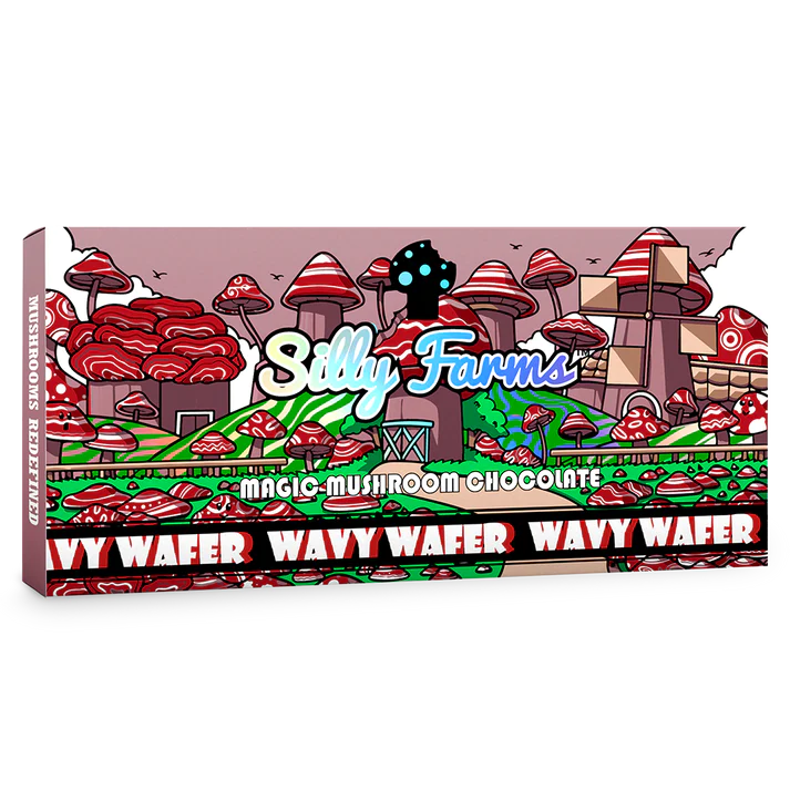 Silly Farms Wafer Mushroom Chocolate