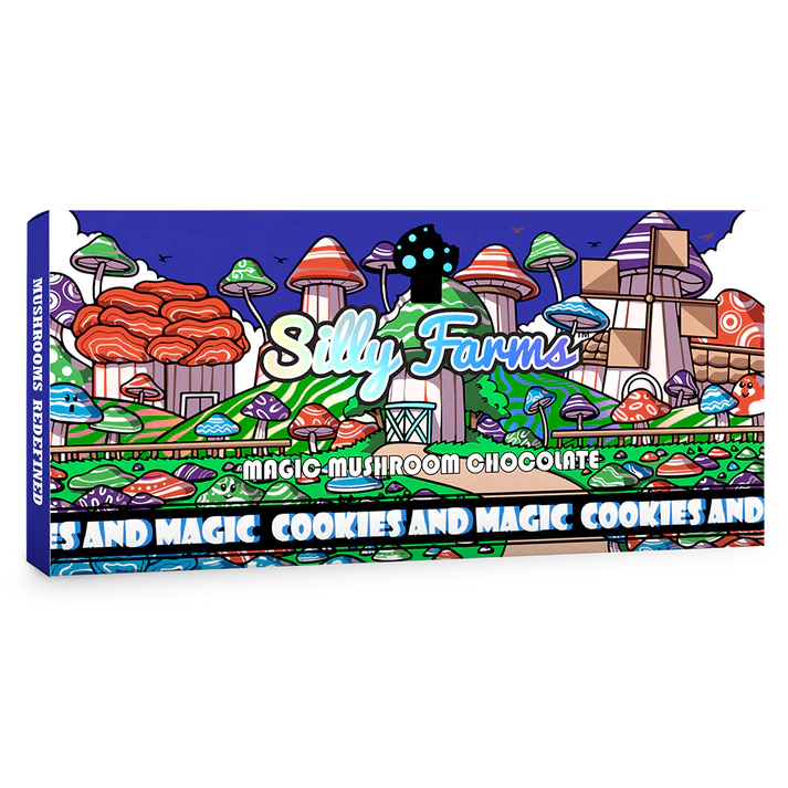 Silly Farms Cookies Mushroom Chocolate